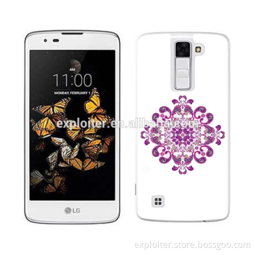 Ultra-thin soft plastic epoxy resin make phone case for LG K8 back case